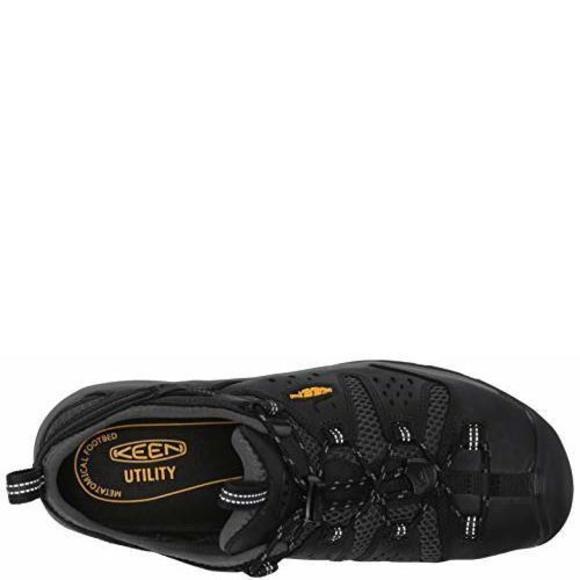 KEEN UTILITY ATLANTA COOL II, MEN'S, BLACK/DARK SHADOW, STEEL TOE, EH, LOW - Picture 6 of 6
